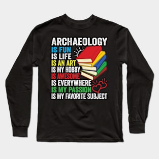 Archaeology Long Sleeve T-Shirt